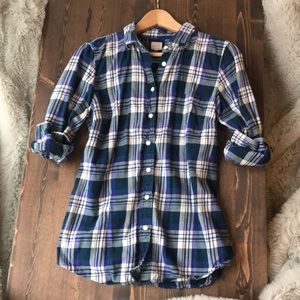 J. Crew factory flannel button down